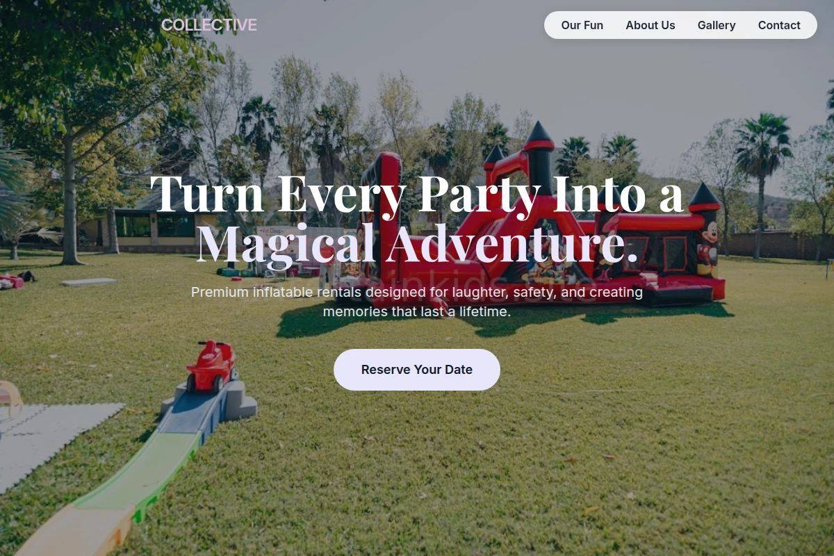 Confetti Bounce House