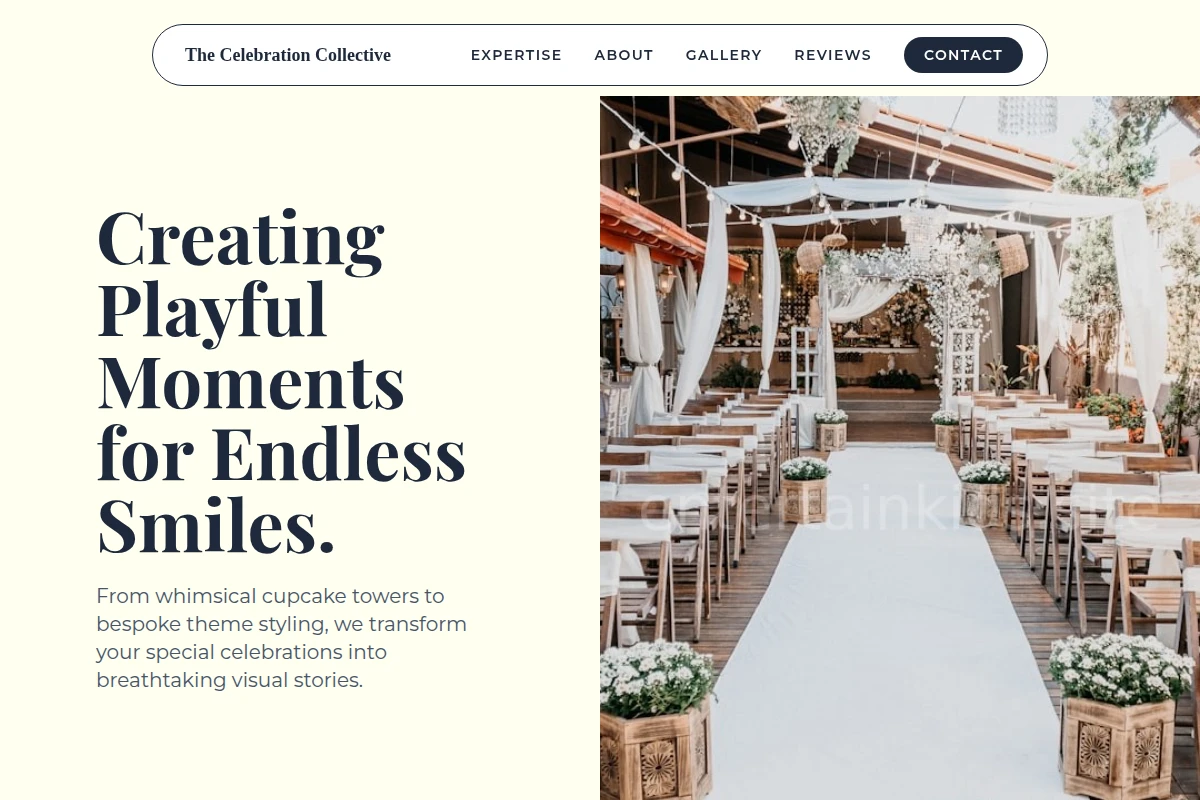 Cupcake Event Decor