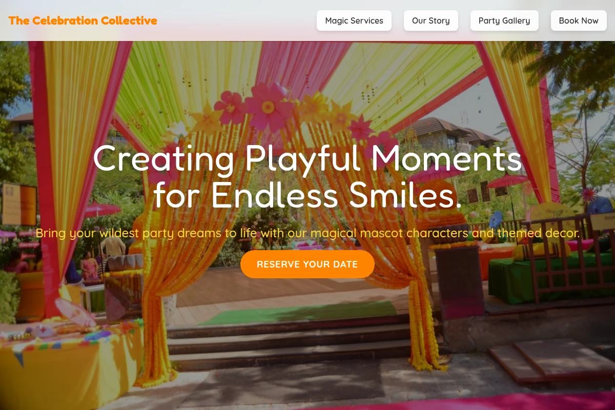 Mascot Event Decor