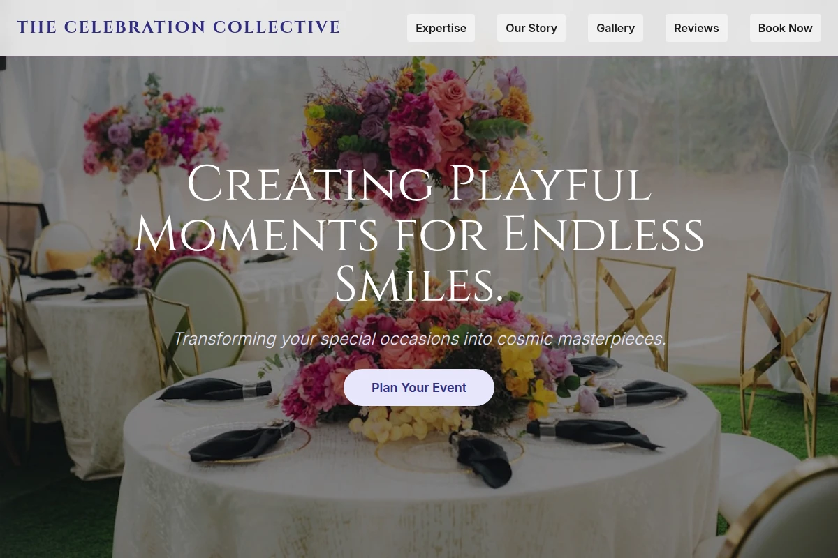 Galaxy Event Decor
